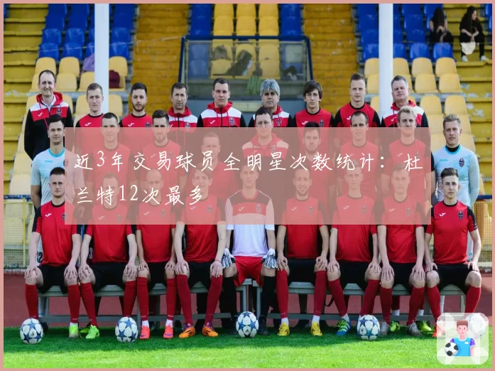 近3年交易球员全明星次数统计：杜兰特12次最多